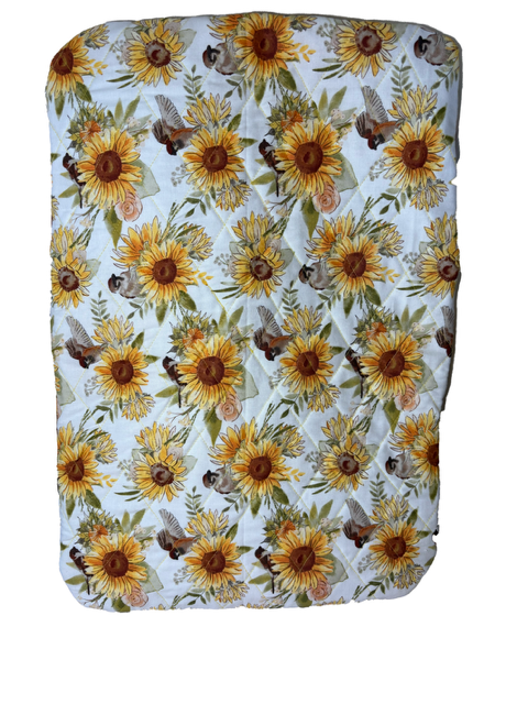 Casserole Carriers - Large & Smalll Yellow Daisies (Set)