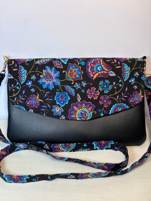 LML Crossbody - Black, Blue & Purple